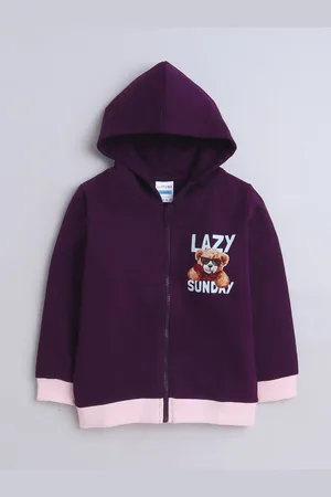 BUMZEE Girls Hooded Sweatshirt