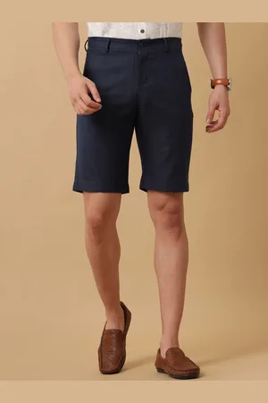 Linen Club Men Slim Fit Outdoor Shorts