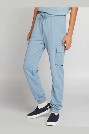 KIABI Men Mid-Rise Regular Fit Cargo Styles Joggers Trousers