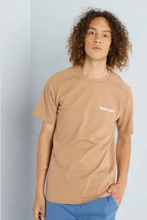 KIABI Men Typography Printed Round Neck T-shirt