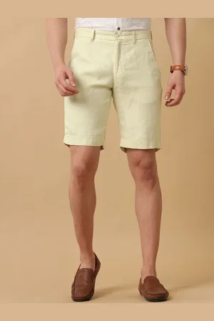Linen Club Men Slim Fit Outdoor Shorts