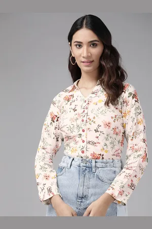 Kalini Women Floral Opaque Printed Casual Shirt