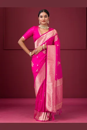 Koskii Woven Design Zari Saree