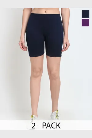 GRACIT Women Skinny Fit Cycling Sports Shorts