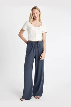 DeFacto Women Wide Leg Trousers