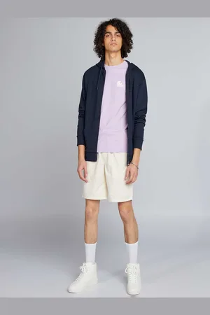 KIABI Men Solid Cotton Regular Fit Shorts