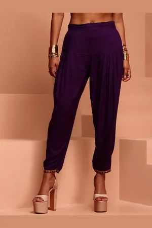 IMARA Women Pleated Regular Trousers