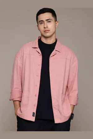 Roadster The Lifestyle Co. Cuban Collar Denim Shirt