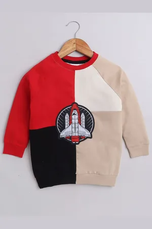 BUMZEE Boys Colourblocked Sweatshirt