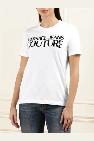 VERSACE Women Typography Printed T-shirt