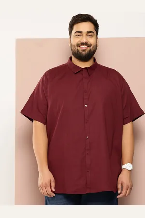 Sztori Men Plus Size Classic Oversized Casual Shirt
