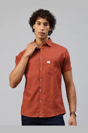 Majestic Men Classic Slim Fit Pure Cotton Casual Shirt