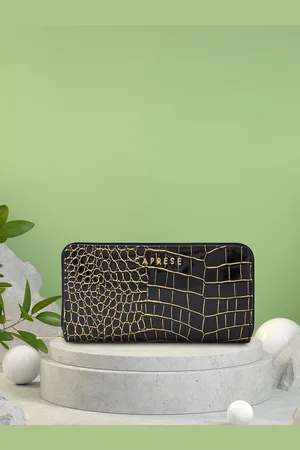 Caprese Women Animal Printed Zip Around Wallet