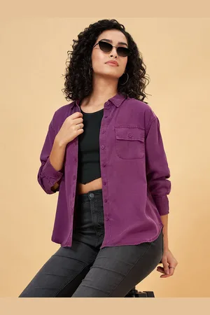 Pantaloons Cotton Shirt Style Top