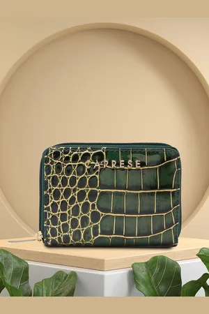 Caprese Women Textured Zip Around Wallet
