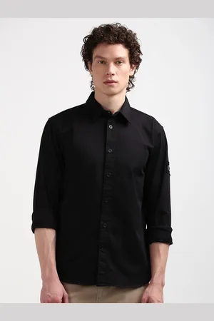 Calvin Klein Men Relaxed Opaque Casual Shirt