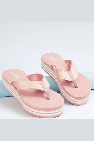 Lifestyle Women Striped Rubber Room Slippers