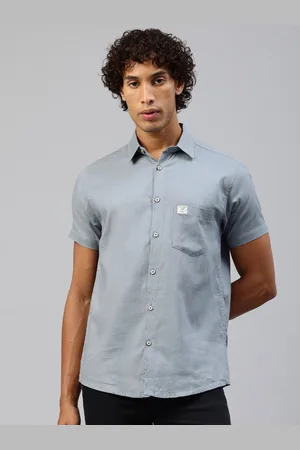Majestic Men Classic Slim Fit Pure Cotton Casual Shirt