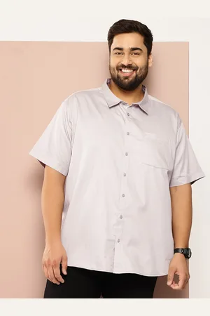 Sztori Men Plus Size Classic Casual Shirt