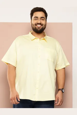Sztori Men Plus Size Classic Casual Shirt