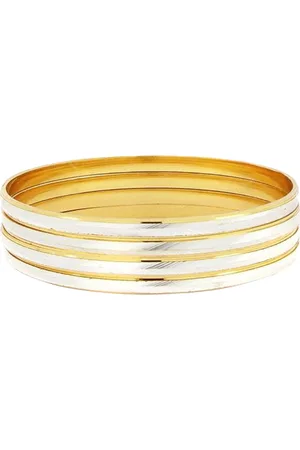 The Pari Set Of 4 Gold-Plated Bangles