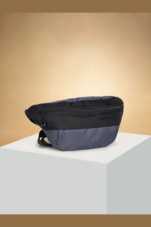 Pantaloons Structured Sling Bag with Cut Work