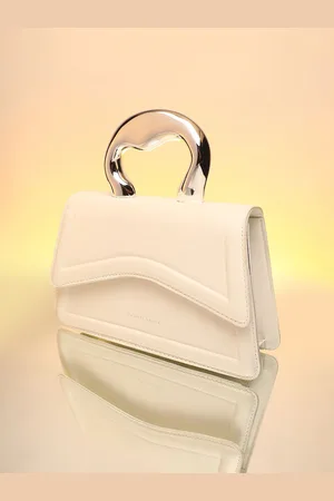 Campus Sutra Leather Structured Satchel