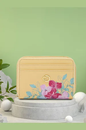 Caprese Women Floral Printed Zip Around Wallet