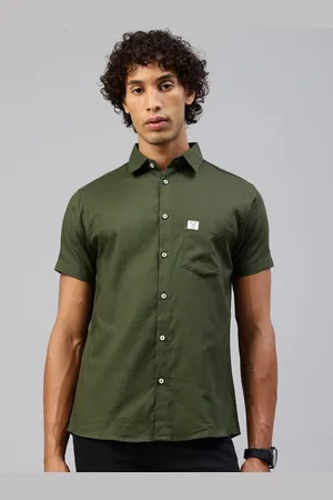 Majestic Men Classic Slim Fit Pure Cotton Casual Shirt