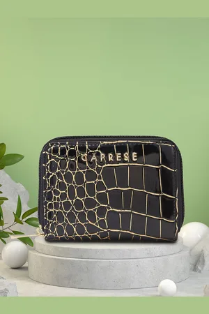 Caprese Women Animal Printed Zip Around Wallet