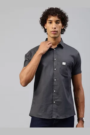 Majestic Men Classic Slim Fit Pure Cotton Casual Shirt