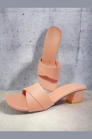 FABBMATE Women Open Toe Block Heeled Sandals
