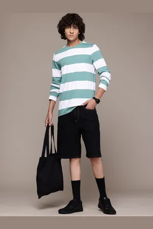 Roadster The Lifestyle Co. Long Sleeve Striped T-shirt