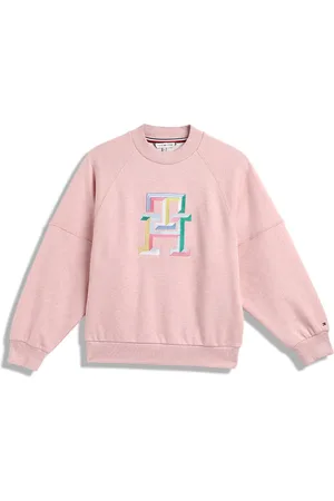 Tommy Hilfiger Girls Cotton Long Sleeves Sweatshirt