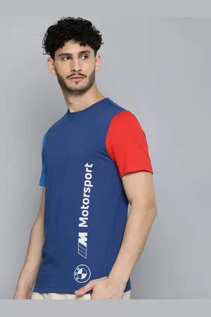 PUMA Typography BMW Motorsport Printed Pure Cotton T-shirt