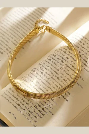 Priyaasi Gold-Plated Fashionary Elegant Choker Necklace