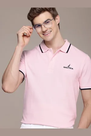 Nautica Polo Collar Pure Cotton T-shirt
