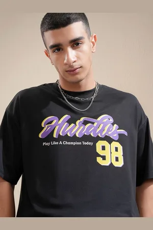 Highlander Men Applique Sports T-Shirt