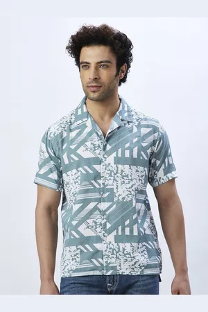 VALEN CLUB Men Relaxed Floral Opaque Printed Casual Shirt