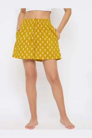 Clovia Women Printed Lounge Shorts