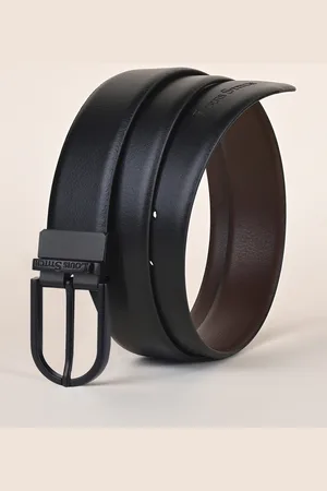 LOUIS STITCH Men Solid Leather Reversible Formal Belt
