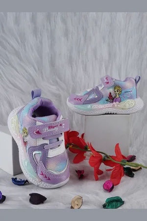 BAESD Girls Barbie Woven Design Sneakers