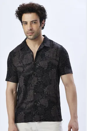 VALEN CLUB Men Relaxed Floral Opaque Printed Casual Shirt
