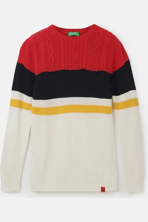 Benetton Boys Colourblocked Pullover