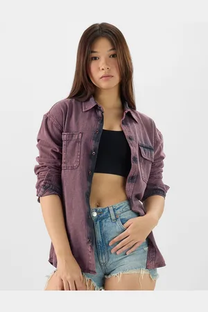 The Souled Store Women Denim Shirt Casual Shirt