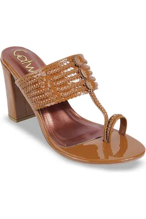 Catwalk Women Ethnic Block Heels Sandals