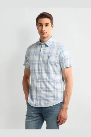 Ralph Lauren Men Classic Slim Fit Opaque Checked Casual Shirt