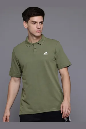 adidas Cotton Poly Polo Collar T-shirt