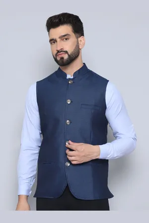 Even Woven Design Nehru Jacket