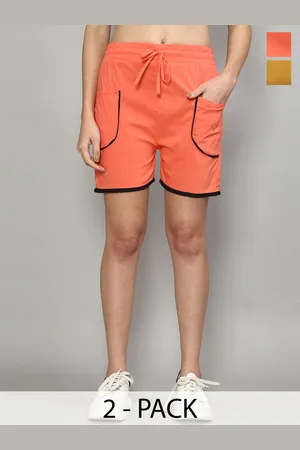 GRACIT Women Loose Fit Yoga Sports Shorts